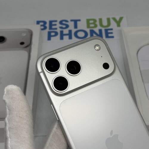 IMG_6098 iPhone 17 Pro Max 256GB zilver /krasvrij glas /100% batt /garantie