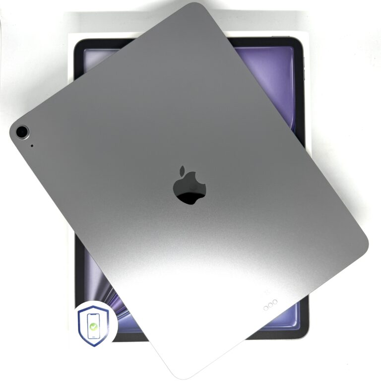 iPad Air 6e 13 inch M3 128GB grijs /krasvrij /100% batt /garantie