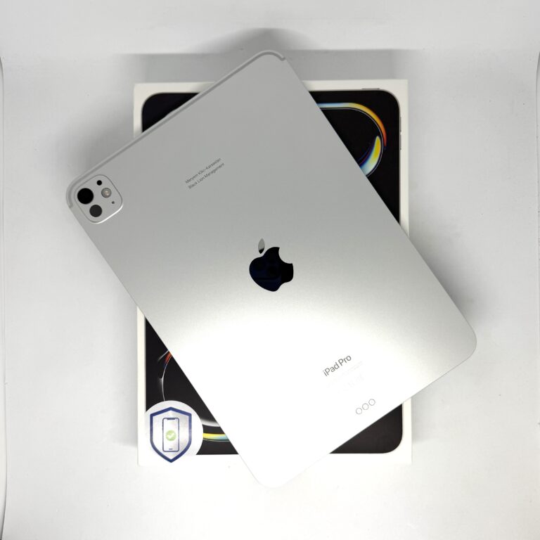 iPad Pro 11 inch M4 256GB zilver /krasvrij /96% batt /garantie