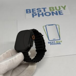 Apple Watch Ultra 3 zwart oceaan band /krasvrij glas /100% batt /garantie
