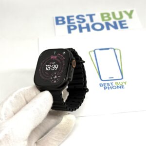 Apple Watch Ultra 3 zwart oceaan band /krasvrij glas /100% batt /garantie
