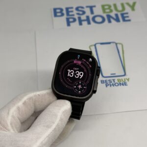 Apple Watch Ultra 3 zwart oceaan band /krasvrij glas /100% batt /garantie