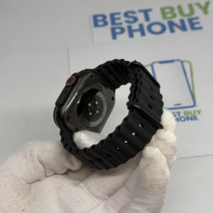Apple Watch Ultra 3 zwart oceaan band /krasvrij glas /100% batt /garantie