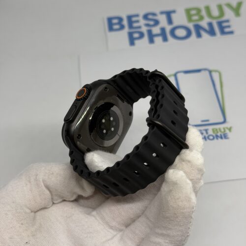 Apple Watch Ultra 3 zwart oceaan band /krasvrij glas /100% batt /garantie