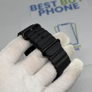 Apple Watch Ultra 3 zwart oceaan band /krasvrij glas /100% batt /garantie