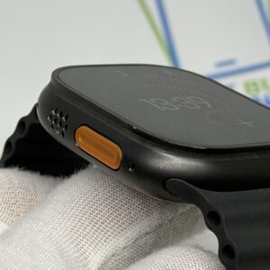 Apple Watch Ultra 3 zwart oceaan band /krasvrij glas /100% batt /garantie