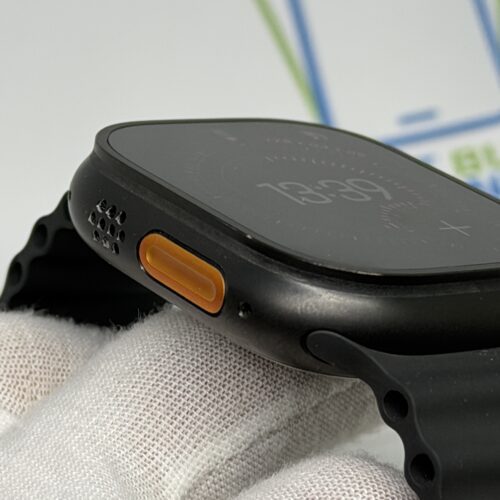 Apple Watch Ultra 3 zwart oceaan band /krasvrij glas /100% batt /garantie