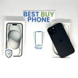 iPhone 15 256GB zwart /99% batt /zeer net /garantie