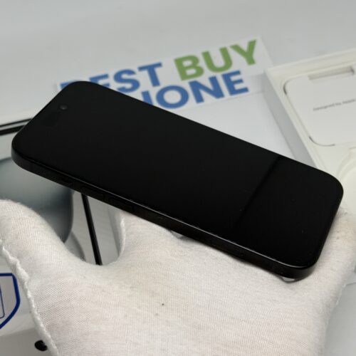 iPhone 15 256GB zwart /99% batt /zeer net /garantie