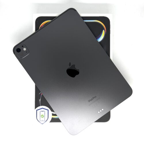 iPad Pro 11 inch M4 256GB grijs /krasvrij /100% batt /BTW