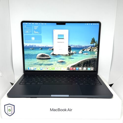 MacBook Air M5 512GB middernacht /100% batt /krasvrij /garantie