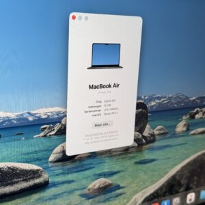 MacBook Air M5 512GB middernacht /100% batt /krasvrij /garantie