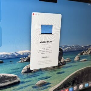 IMG_6310 MacBook Air M3 512GB zilver /100% batt /krasvrij /garantie