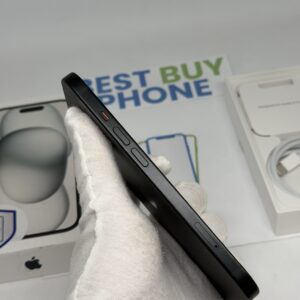 iPhone 15 128GB zwart /98% batt /krasvrij /garantie