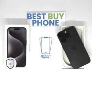 iPhone 15 Pro 128GB zwart /zeer net /87% batt /garantie