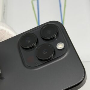 iPhone 15 Pro 128GB zwart /zeer net /87% batt /garantie