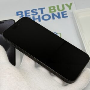 iPhone 15 Pro 128GB zwart /zeer net /87% batt /garantie