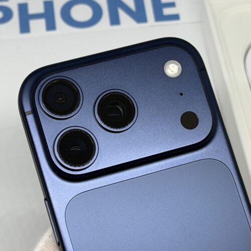 iPhone 17 Pro 256GB blauw /krasvrij glas /100% batt /garantie