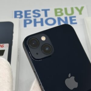 iPhone 13 128GB zwart /krasvrij /100% batt /garantie