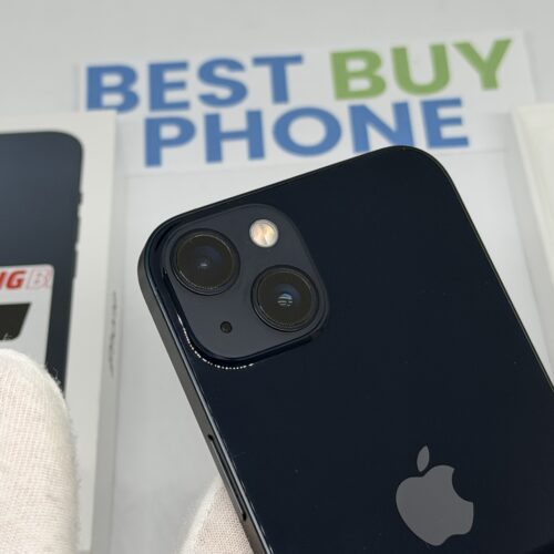 iPhone 13 128GB zwart /krasvrij /100% batt /garantie