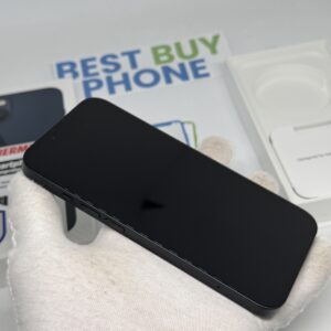 iPhone 13 128GB zwart /krasvrij /100% batt /garantie