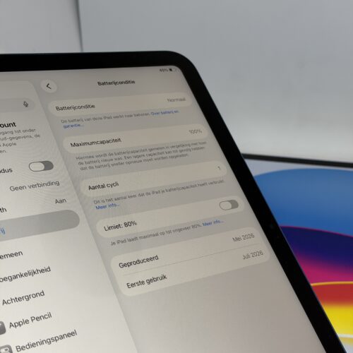 iPad 11e 256GB blauw /ongebruikt + 12 maanden garantie