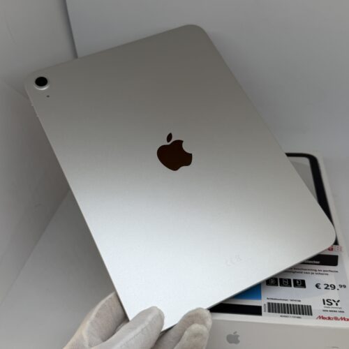 iPad 11e 128GB zilver 128GB /krasvrij /100% batt /garantie