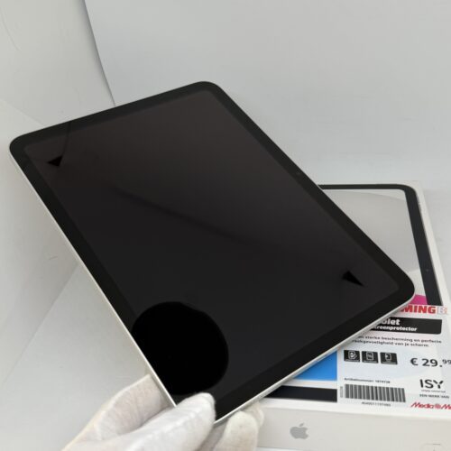 iPad 11e 128GB zilver 128GB /krasvrij /100% batt /garantie