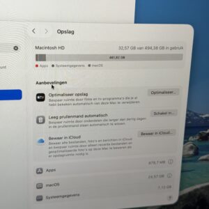 IMG_6609 MacBook Air M2 512GB zilver /94% batt /krasvrij /garantie