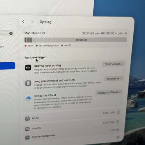 IMG_6609 MacBook Air M2 512GB zilver /94% batt /krasvrij /garantie