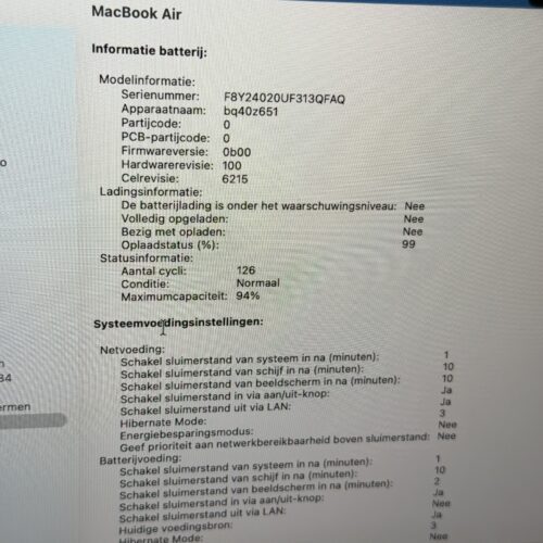 IMG_6610 MacBook Air M2 512GB zilver /94% batt /krasvrij /garantie