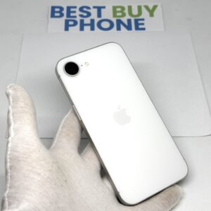 iPhone 16E 128GB wit /ongebruikt + 12 maanden garantie