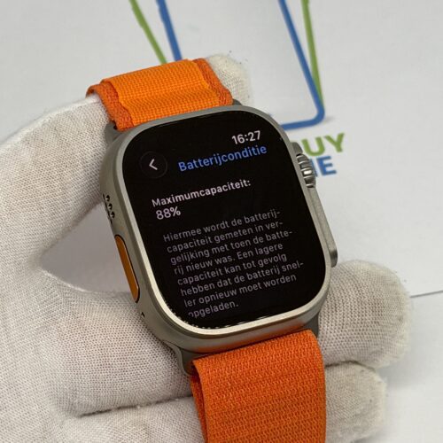Apple Watch Ultra 1 grijs /trail band /88% batt /garantie