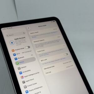 iPad mini 7e 128GB grijs 128GB /krasvrij /100% batt /garantie