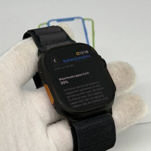 Apple Watch Ultra 2 zwart /trail band /99% batt /garantie