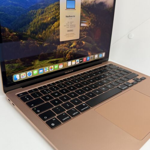 MacBook Air M1 512GB roze /licht gebruikt /86% batt /garantie