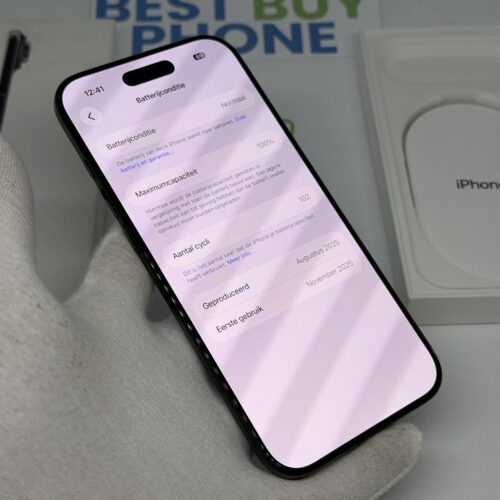 IMG_6785 2 iPhone Air 256GB zwart /100% batt /krasvrij /garantie