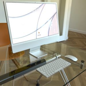 Apple iMac 2023 M3 256GB zilver / als nieuw + garantie