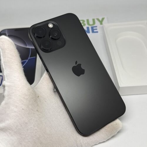 iPhone 16 Pro Max 256GB zwart /krasvrij scherm /91% batt /garantie