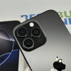 iPhone 16 Pro Max 256GB zwart /krasvrij scherm /91% batt /garantie
