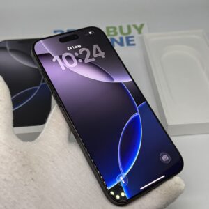 iPhone 16 Pro Max 256GB zwart /krasvrij scherm /91% batt /garantie