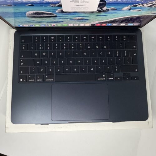 MacBook Air M4 256GB middernacht /100% batt /krasvrij /garantie