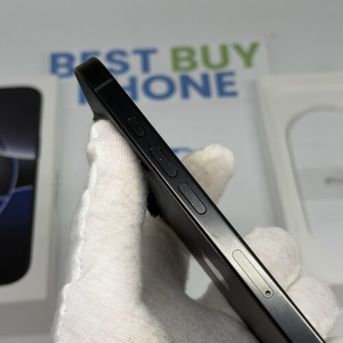 iPhone 16 Pro 256GB zwart /krasvrij scherm /91% batt /garantie
