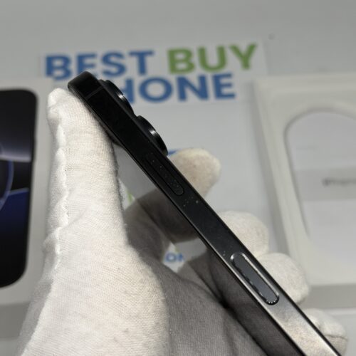 iPhone 16 Pro 256GB zwart /krasvrij scherm /91% batt /garantie