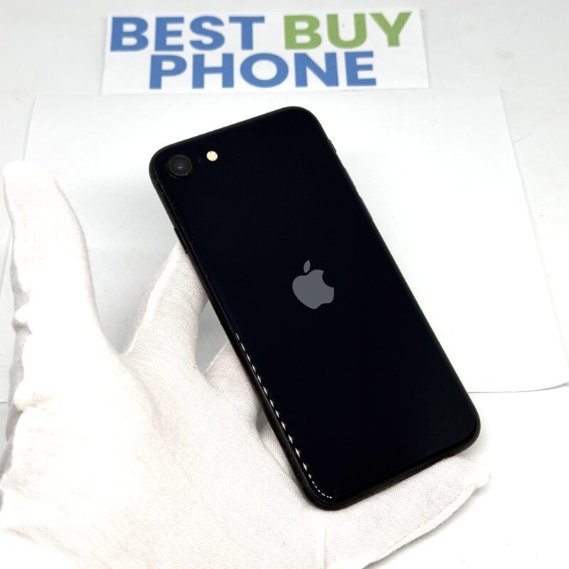 iPhone SE 2022 128GB zwart /zeer net /96% batt /garantie