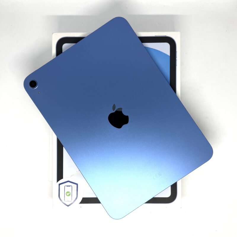 iPad 11e 128GB blauw /krasvrij /100% batt /garantie