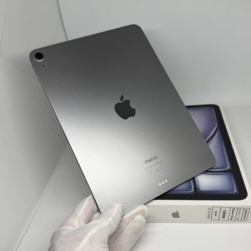 iPad Air 6e 11 inch M2 128GB grijs /krasvrij /99% batt /garantie