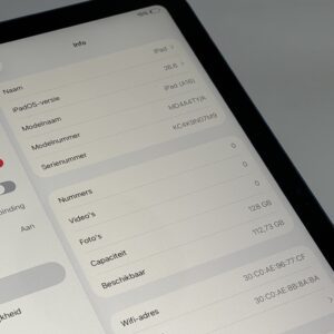 iPad 11e 128GB blauw 128GB /zeer net /100% batt /garantie