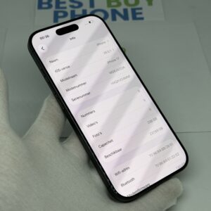 iPhone 17 256GB zwart /ongebruikt + 12 maanden garantie