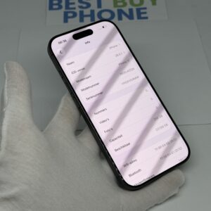 iPhone 17 256GB zwart /ongebruikt + 12 maanden garantie